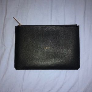 Small black clutch